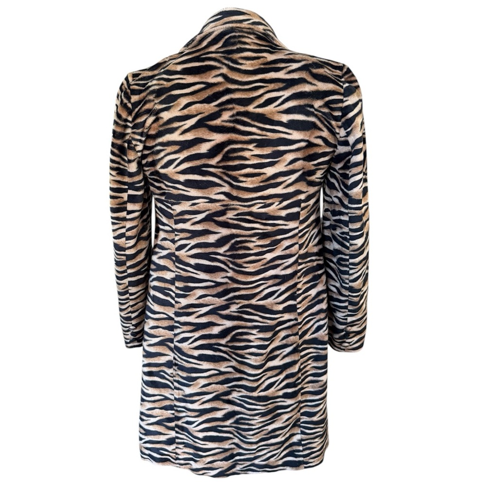 Y2K Faux Fur Tiger Coat - Picture 2 of 5